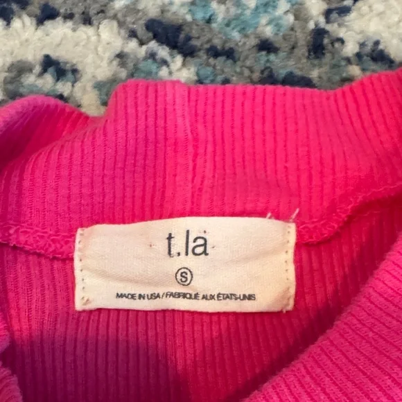 Pink Ruffled Kids Top - Picture 3 of 3